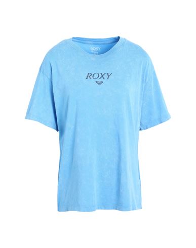 Roxy Rx T-shirt Moonlight Sunset A Woman T-shirt Azure Size L Cotton In Blue