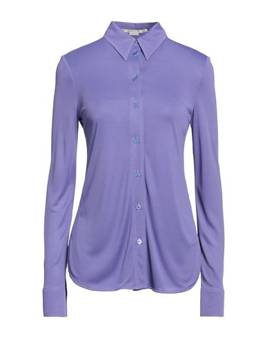 Stella Mccartney Woman Shirt Light Purple Size 6-8 Viscose, Silk