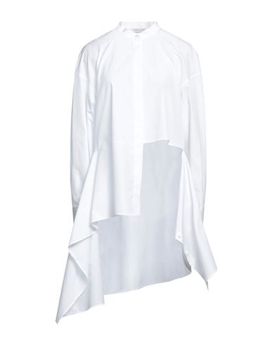 Alexander Mcqueen Woman Shirt White Size 6 Cotton
