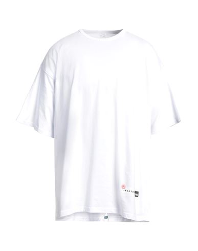 Incotex Red X Facetasm Man T-shirt White Size L Cotton
