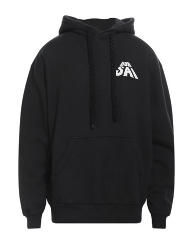 Bonsai Man Sweatshirt Black Size Xl Cotton In Black