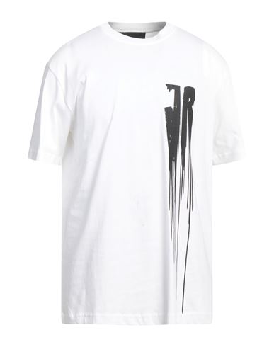 John Richmond Man T-shirt White Size 3xl Cotton