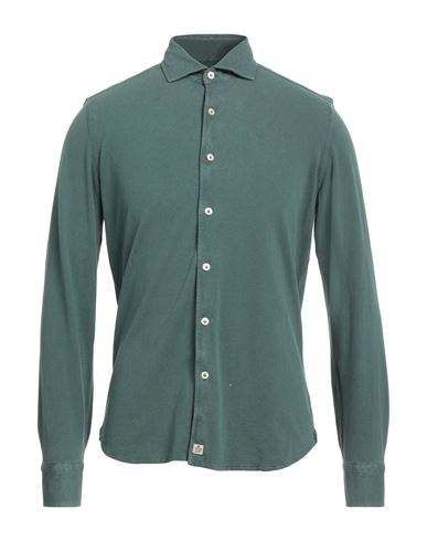 Sonrisa Man Shirt Green Size Xxl Cotton