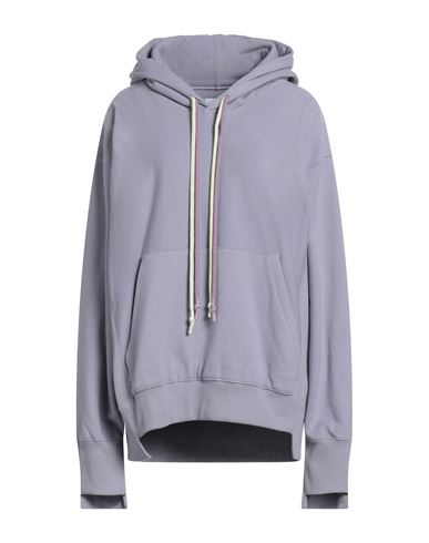 Tanaka Woman Sweatshirt Lilac Size L Cotton In Gray