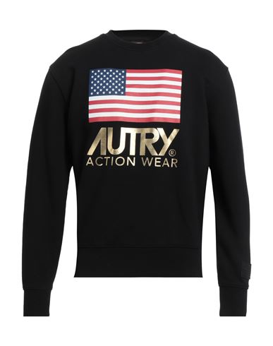 Autry Man Sweatshirt Black Size Xl Cotton
