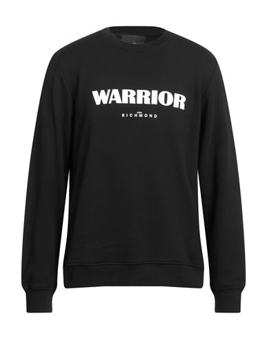 John Richmond Man Sweatshirt Black Size 3xl Cotton