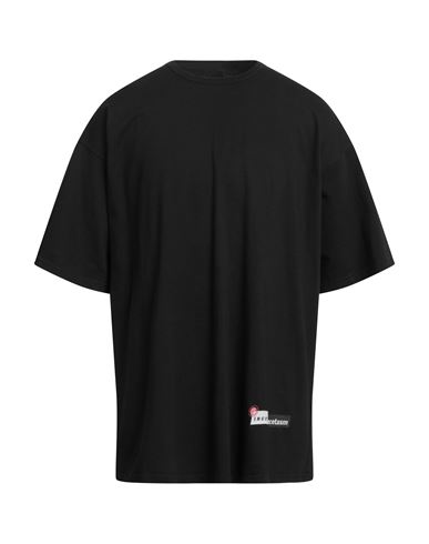Shop Incotex Red Man T-shirt Black Size S Cotton