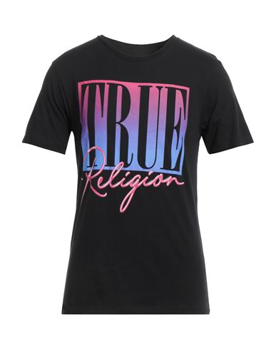 Shop True Religion Man T-shirt Black Size Xl Cotton