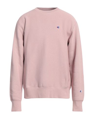 Champion Reverse Weave Man Sweatshirt Blush Size Xxl Cotton, Polyester, Elastane In Pink
