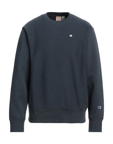 Champion Reverse Weave Man Sweatshirt Lead Size Xxl Cotton, Polyester, Elastane In Grey
