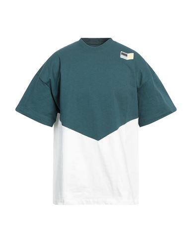 Jil Sander Man T-shirt Deep Jade Size Xs Cotton In Green