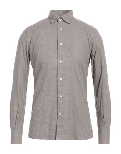 Altemflower Man Shirt Brown Size 17 ½ Cotton In Gray