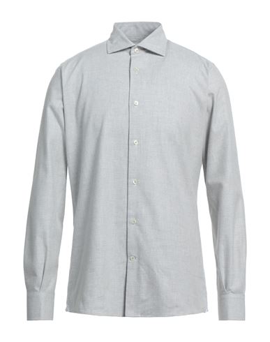 Altemflower Man Shirt Light Grey Size 17 Cotton