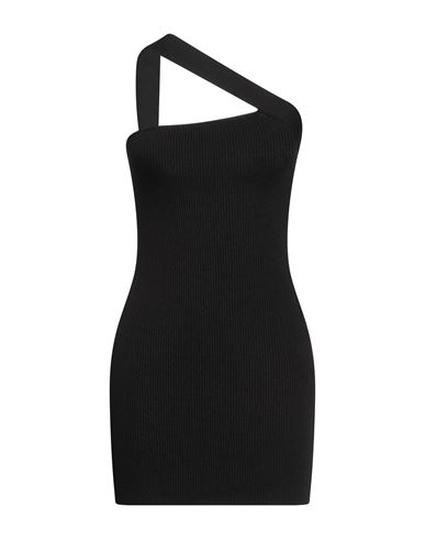 Gauge81 Woman Mini Dress Black Size M Rayon, Polyester