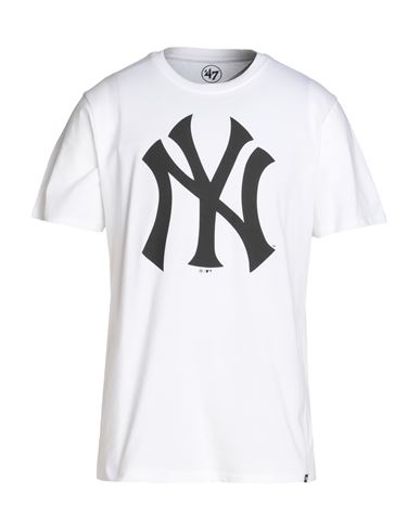 47 T-shirt M. C. Imprint Echo New York Yankees Man T-shirt White Size Xl Cotton