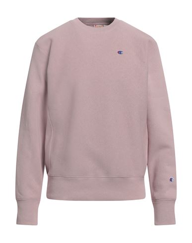 Champion Reverse Weave Man Sweatshirt Blush Size Xxl Cotton, Polyester, Elastane In Pink