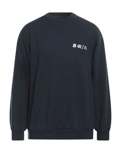 Berna Man Sweatshirt Midnight Blue Size 2 Cotton