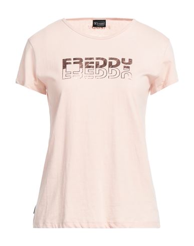 Freddy Woman T-shirt Light Pink Size Xs Cotton, Polyester