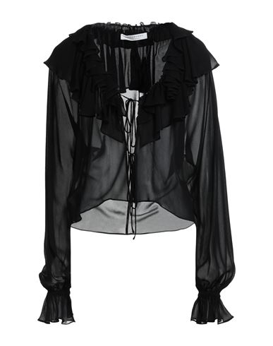 Philosophy Di Lorenzo Serafini Woman Shirt Black Size 4 Viscose