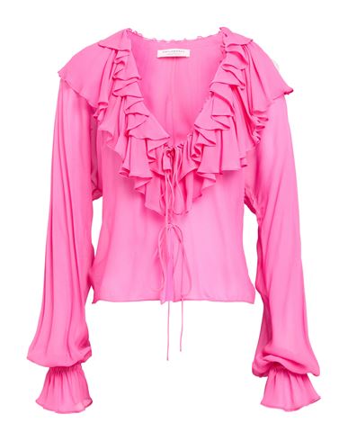 Philosophy Di Lorenzo Serafini Woman Shirt Fuchsia Size 2 Viscose
