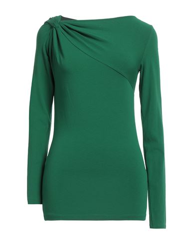 Ottod'ame Woman T-shirt Green Size 10 Viscose, Elastane