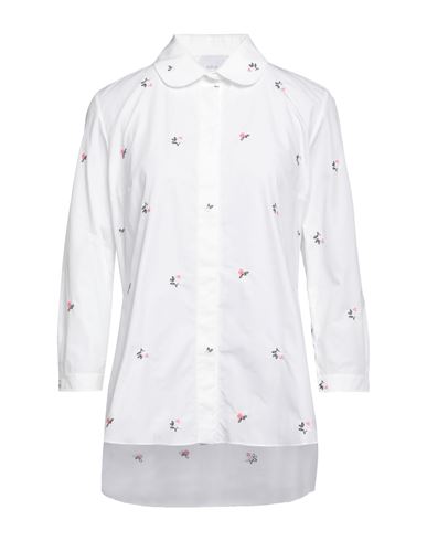 Shop Patou Woman Shirt White Size 8 Cotton, Polyester