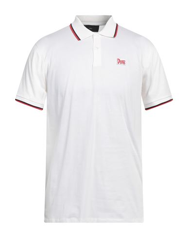 Liu •jo Man Man Polo Shirt White Size L Cotton, Polyester