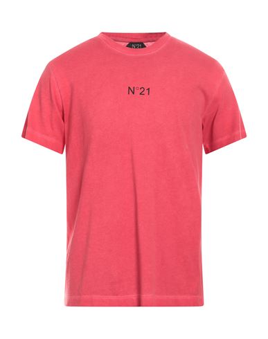 N°21 Man T-shirt Red Size Xl Cotton