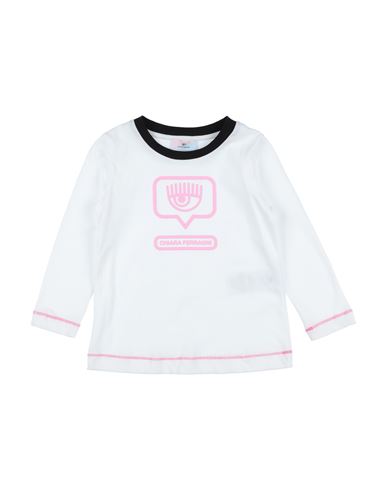 Chiara Ferragni Babies'  Toddler Girl T-shirt White Size 6 Cotton