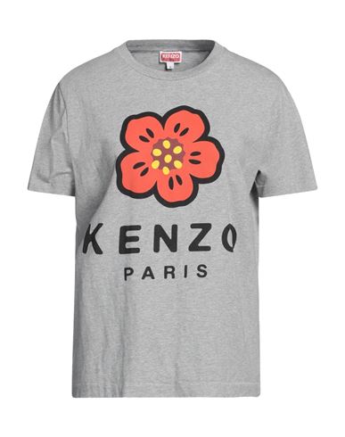 Shop Kenzo Woman T-shirt Grey Size Xs Cotton