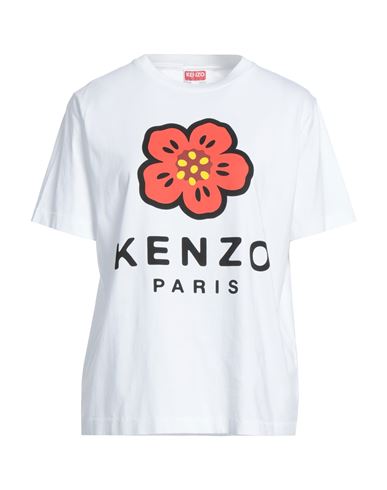 Kenzo Woman T-shirt White Size S Cotton