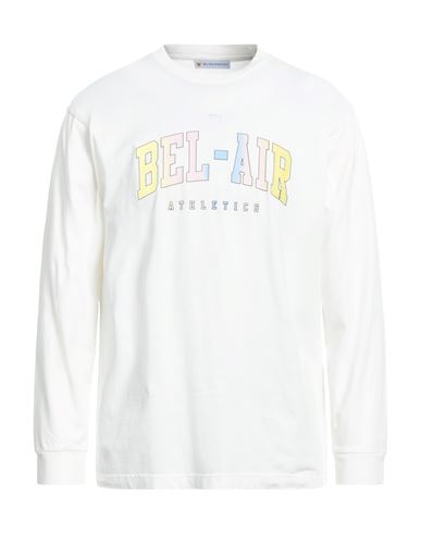 Shop Bel Air Man T-shirt White Size S Cotton