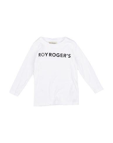 Roy Rogers Babies' Roÿ Roger's Toddler Girl T-shirt White Size 4 Cotton