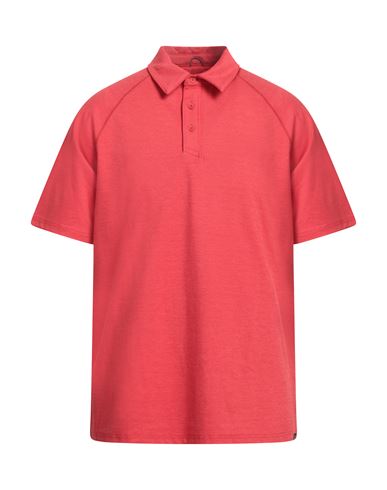 Atg By Wrangler Man Polo Shirt Red Size M Polyamide, Viscose, Elastane