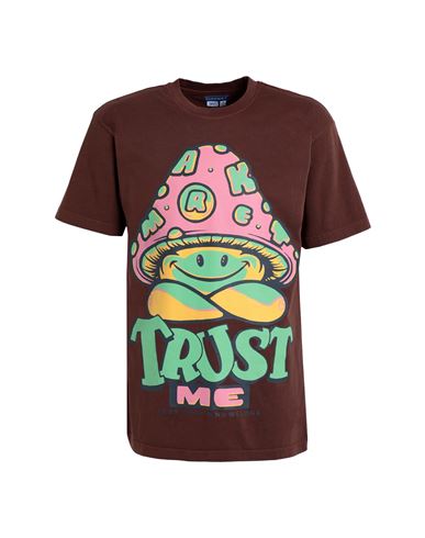 Market Smiley Guide Cotton T-shirt In Brown
