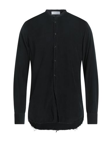 Aglini Man Shirt Black Size 15 ½ Cotton