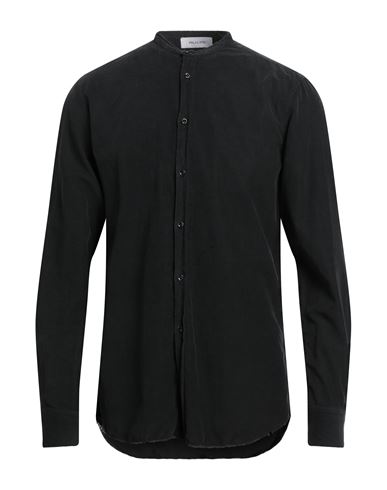 Aglini Man Shirt Black Size 15 ¾ Cotton