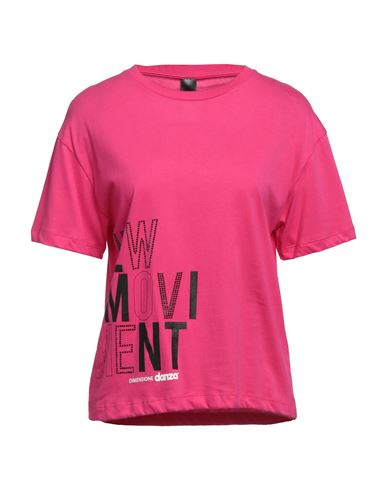 Dimensione Danza Woman T-shirt Fuchsia Size Xl Cotton In Pink