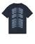 2 of 4 - Short sleeve t-shirt Man 2NS86 'LETTERING ONE' PRINT Back STONE ISLAND