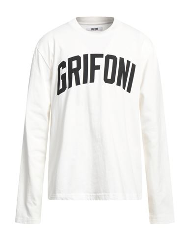 Mauro Grifoni Man T-shirt White Size Xl Cotton