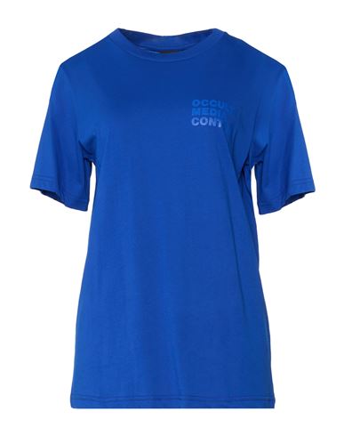 Omc Man T-shirt Bright Blue Size Xs Cotton