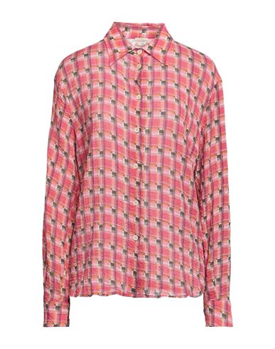 Massimo Alba Woman Shirt Pink Size Xl Cotton