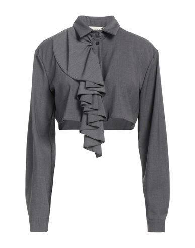 Haveone Woman Shirt Grey Size S Polyester, Viscose, Elastic Fibres