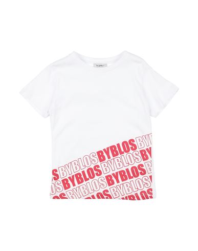 Byblos Babies'  Toddler Boy T-shirt White Size 7 Cotton