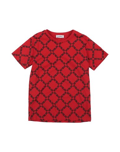 Byblos Babies'  Toddler Boy T-shirt Red Size 7 Cotton