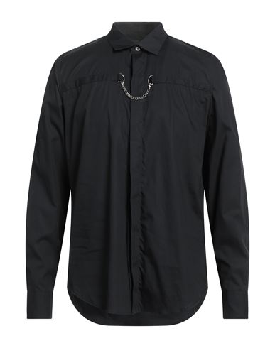 John Richmond Man Shirt Black Size 42 Cotton