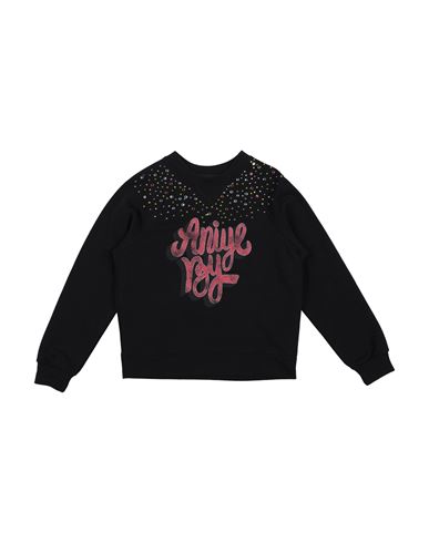 Aniye By Babies'  Toddler Girl Sweatshirt Black Size 6 Cotton