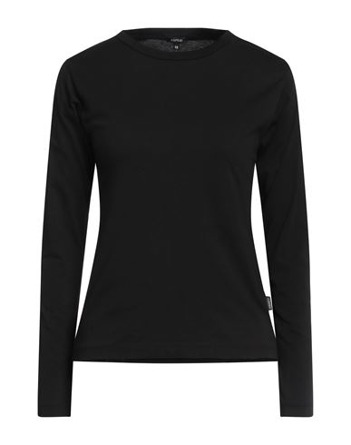 Aspesi Woman T-shirt Black Size Xs Cotton