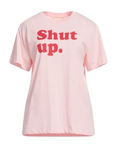 Aniye By Woman T-shirt Light Pink Size M Cotton