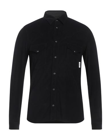 Shop Berna Man Shirt Black Size S Cotton